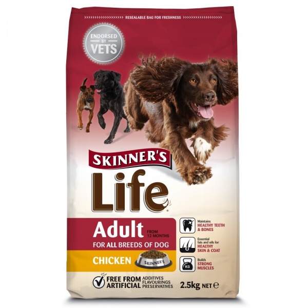 Skinners Life Chicken Adult Dog Food 2.5kg