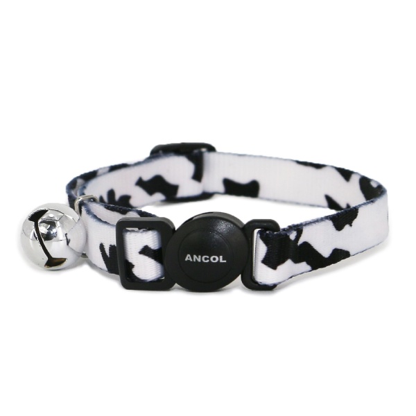 Ancol Cat Camouflage Safety Collar Black/White