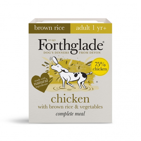 Forthglade Complete Chicken Dog Food 18 x 395g
