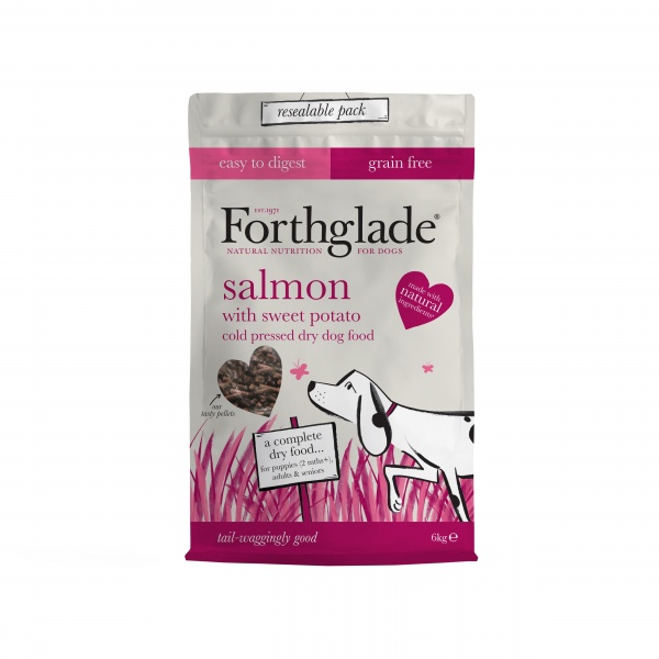 Forthglade Adult Cold Pressed Grain Free Salmon with Sweet Potato 6kg