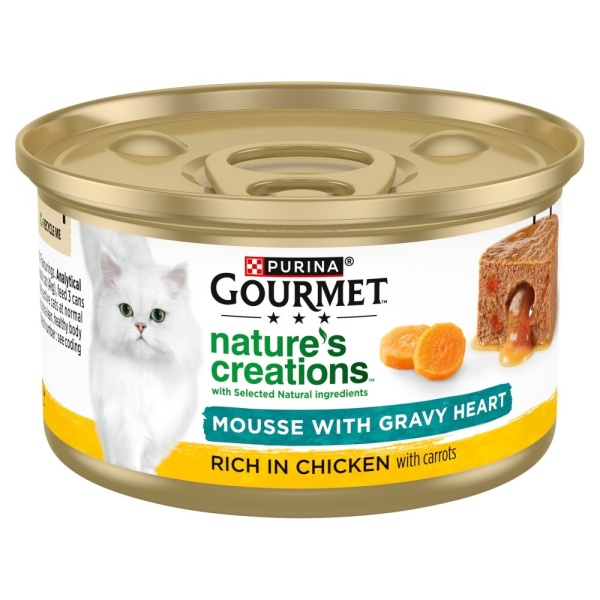 Gourmet Natures Creations Gravy Heart Chicken & Carrot 12 x 85g