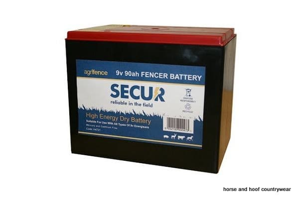 Agrifence  9v - 90Ah Dry Battery