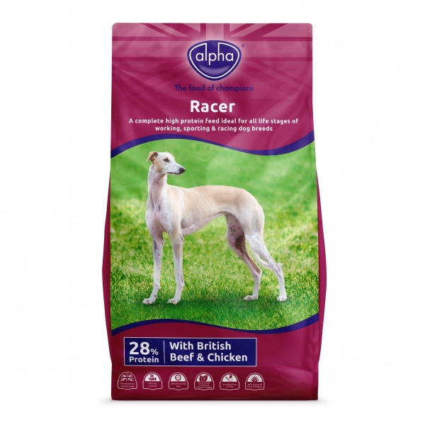 Alpha Racer Dog Food with Beef and Chicken 15kg