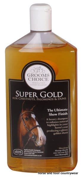 Animal Health Company Grooms Choice Super Gold Shampoo
