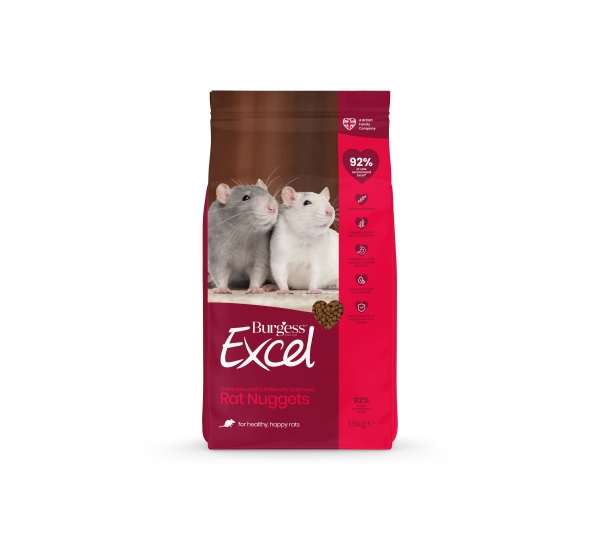 Burgess Excel Rat Nuggets 1.5kg