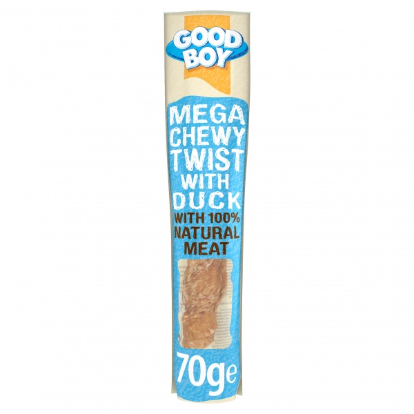 Good Boy Mega Chewy Twist with Duck 18 x 70g