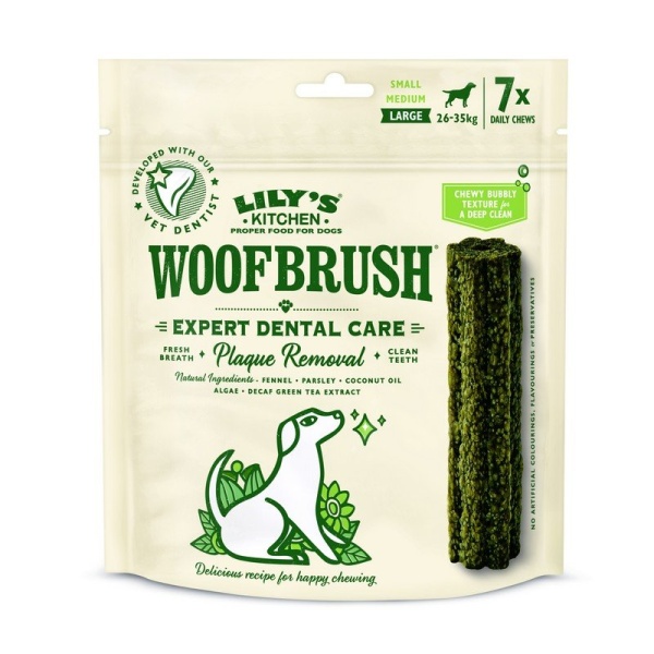 Woofbrush Dental Chew Large Multipack 4 x 329g