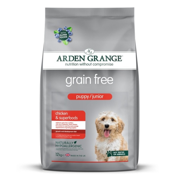 Arden Grange Puppy/Junior Grain Free Chicken & Supperfood 12kg