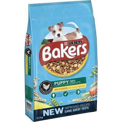 Bakers Complete Puppy with Chicken & Veg Puppy Food 12.5kg