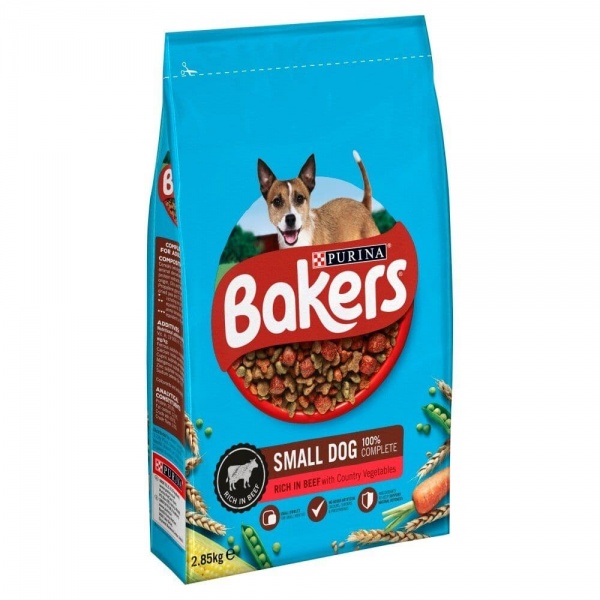 Bakers Small Dog Complete with Beef & Veg  Dog Food 2.85kg