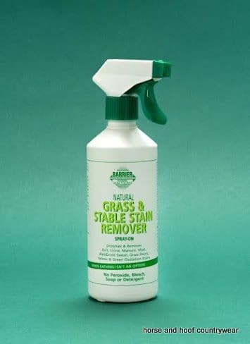 Barrier Grass and Stable Stain Remover