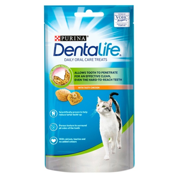 DentaLife Cat Dental Treats Chicken 8 x 40g