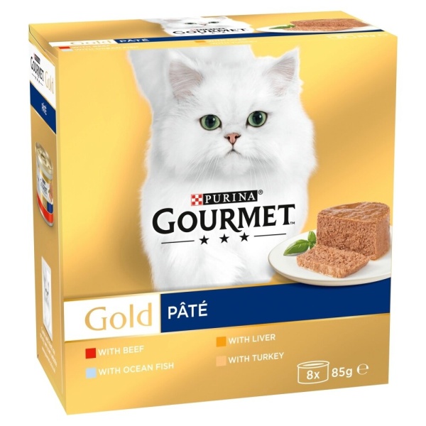 Gourmet Gold Pate Mixed Selection Tins 6 x 8 x 85g