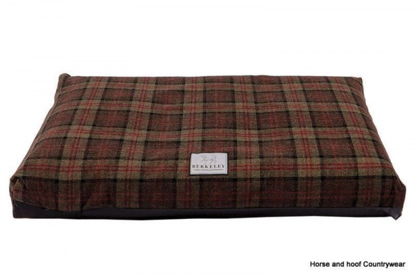 Berkeley Dog Bed Covers in Tartan Fabric