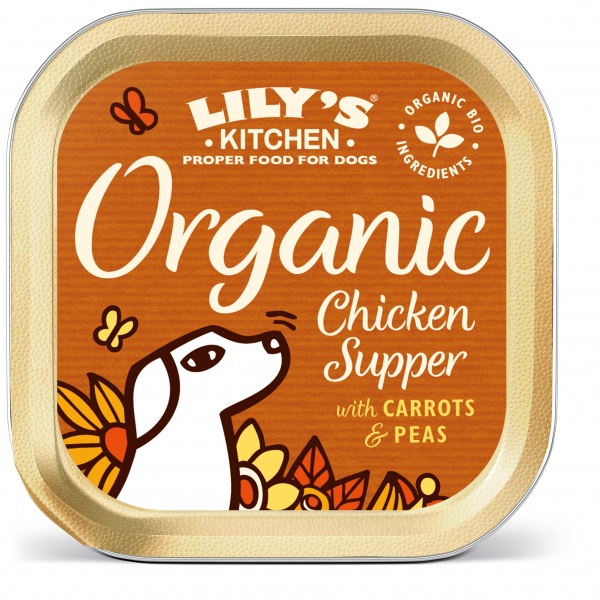 Lily's Kitchen Organic Chicken Supper Foil 11 x 150g