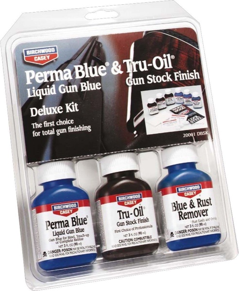 Birchwood Casey Perma Blue & Tru-oil Complete Kit