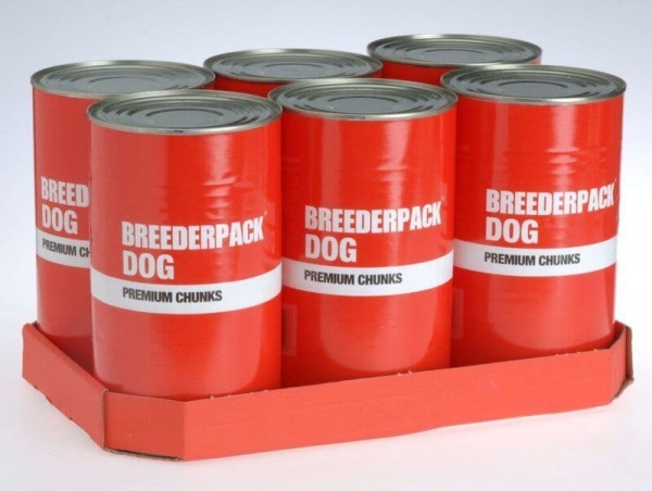 Breederpack Premium Chunks Dog 6 x 1200g
