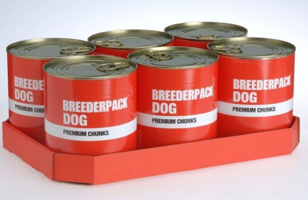 Breederpack Premium Chunks Dog 6 x 800g