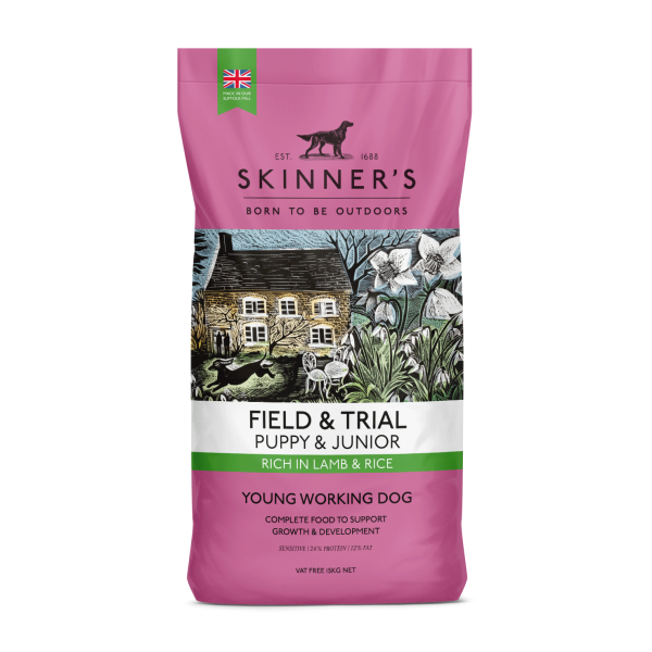 Skinners Field & Trial Puppy Lamb & Rice 15kg