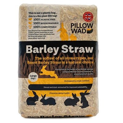 Pillow Wad Bio Barley Straw Large 2kg