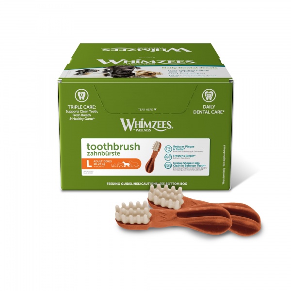 Whimzees Large Toothbrush - Box of 30 x 150mm