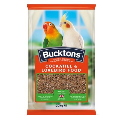 Bucktons Cockatiel & Lovebird Feed Mix 20kg