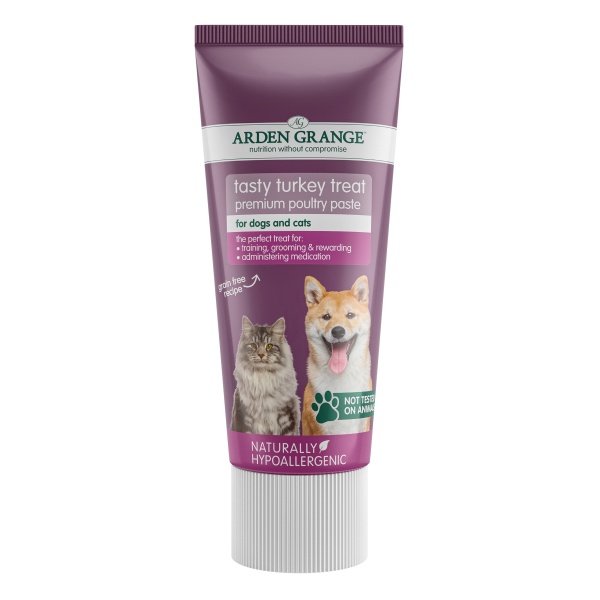 Arden Grange Tasty Turkey Dog & Cat Treat Paste 75g