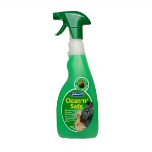 JVP Clean n Safe Disinfectant Small Animal Spray 500ml x 6