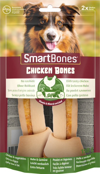 SmartBones Chicken Medium Dog Treats 7 x 2 Pieces