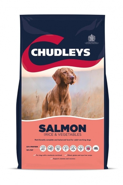Chudleys Adult Salmon Rice & Vegetables Dog Food 14kg