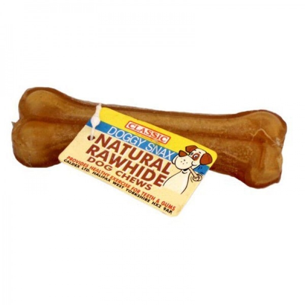 Classic Rawhide Knuckle Dog Chews 10 x 22cm
