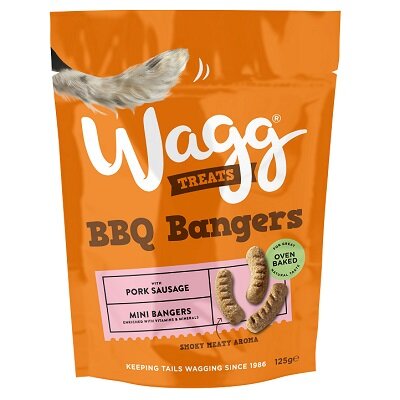 Wagg BBQ Banger Treats 7 x 125g