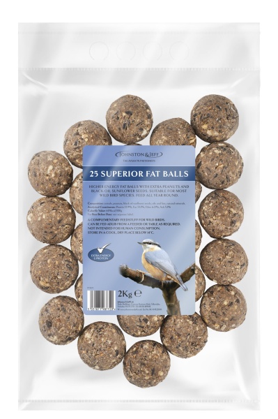 Johnston & Jeff Superior Fatballs without Nets 25 x 80g x 5