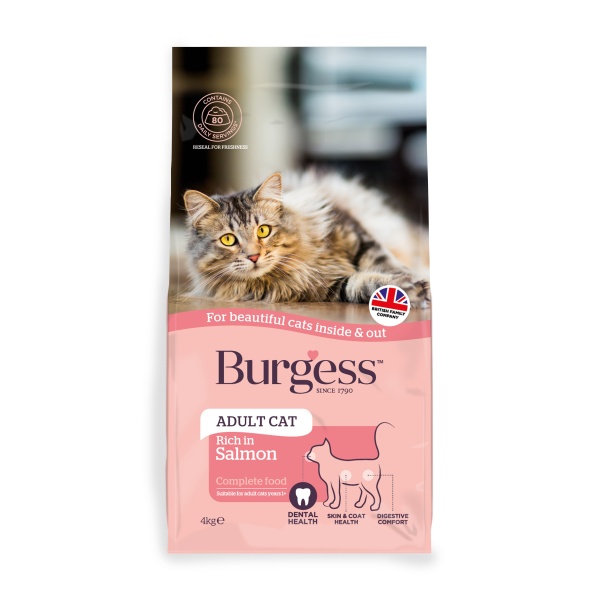 Burgess Adult Cat Scottish Salmon 4 kg