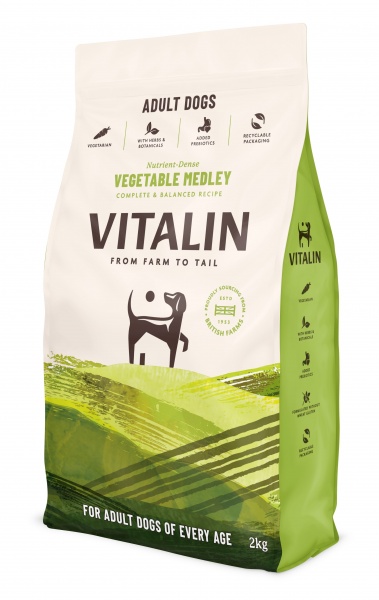 Vitalin Adult Vegetable Medley 4 x 2kg