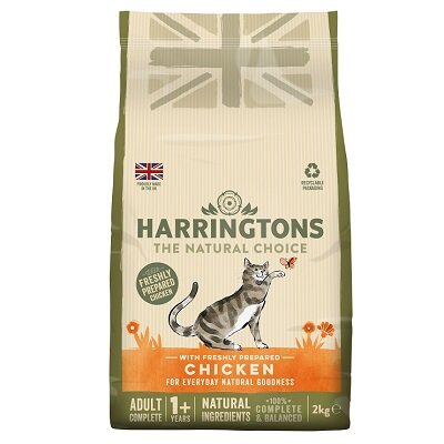Harringtons Cat Adult Chicken 4 x 2kg