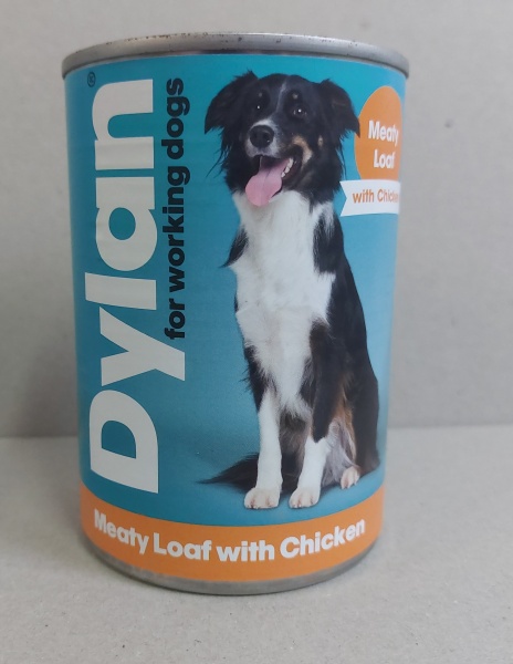 Dylan Working Dog Loaf with Chicken 12 x 400g