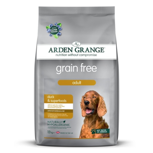 Arden Grange Adult Grain Free Duck & Superfoods 12kg