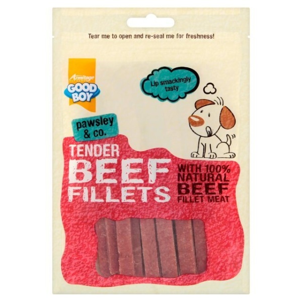 Good Boy Tender Beef Fillets 10 x 90g