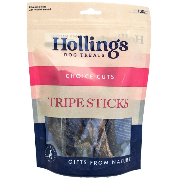Hollings Tripe Sticks 20 x 100g