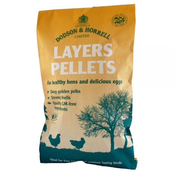 Dodson & Horrell Layers Pellets Poultry Food 20kg