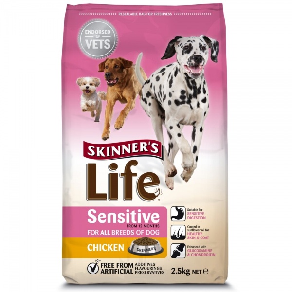 Skinners Life Chicken Sensitive Dog Food 2.5kg