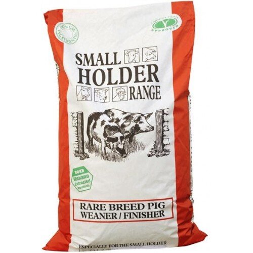 Allen & Page Small Holder Range Rare Breed Weaner Finisher Pellets Pig Feed 20kg