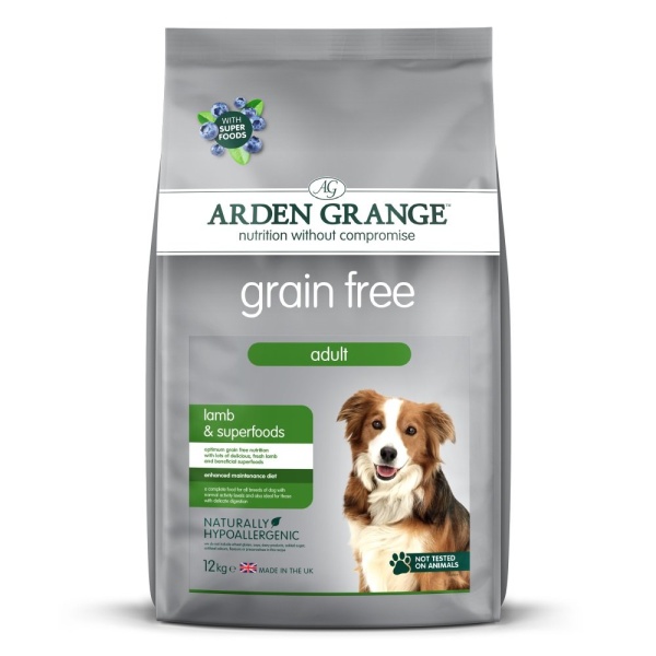 Arden Grange Adult Grain Free Lamb & Superfoods 12kg