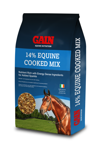 Gain Equine Cooked Mix 14% Horse Feed 20kg