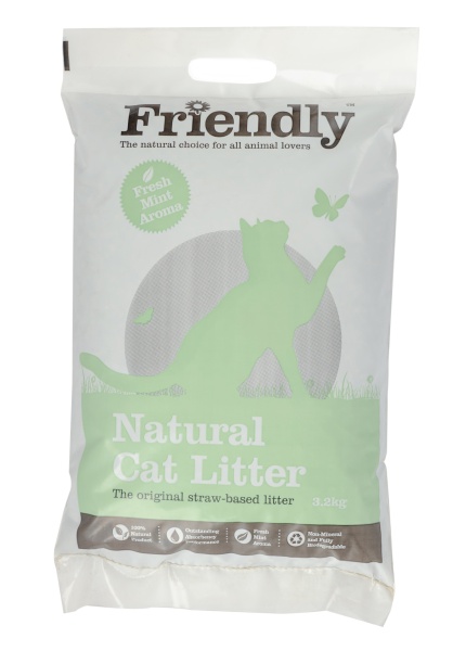 Friendship Estates Natural Cat Litter 3.2kg