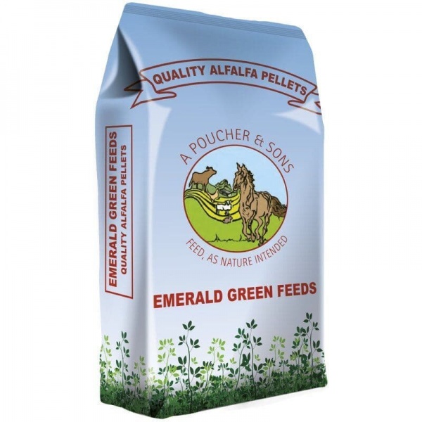 Emerald Green Feeds Alfalfa Pellets Horse Feed 20kg