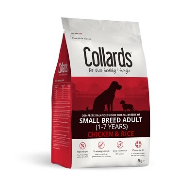 Collards Adult Small Breed Chicken & Rice 2kg