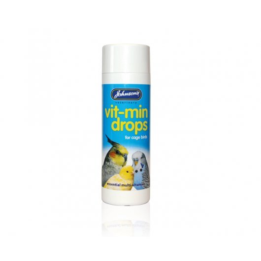 JVP Vit-Min Drops for Caged Birds 100ml x 6