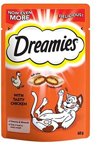 Dreamies Chicken Cat Treats 8 x 60g